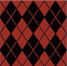 UNICA Black & Red Mozaik Dekorlar ve Çiniler