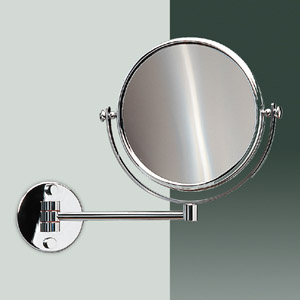 Ayna, Tek Kollu, Çift Yönlü, Büyüteçli 2x-99139/CR,Traş / Makyaj Aynaları