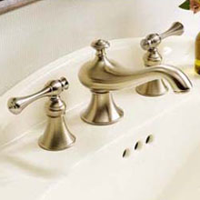 Revival Traditional Handle Ankastre Lavabo Bataryası 13.3 cm-K-6916102-4A-CP,3 Delikli Ankastre Lavabo Bataryaları